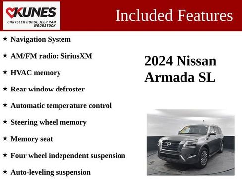 Used 2024 Nissan Armada SL image 3