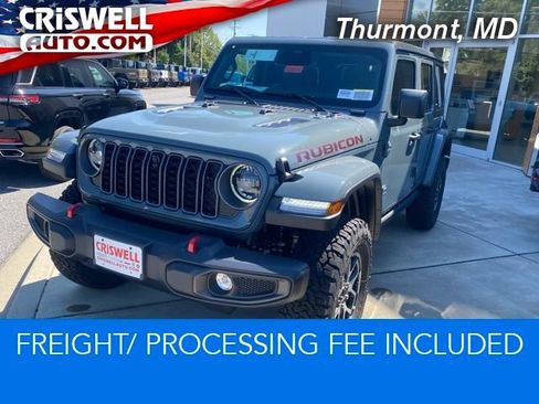 New 2025 Jeep Wrangler Unlimited Rubicon w/ Safety Group AWD/4WD image 1