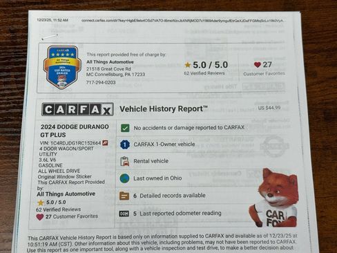 Used 2024 Dodge Durango GT image 41