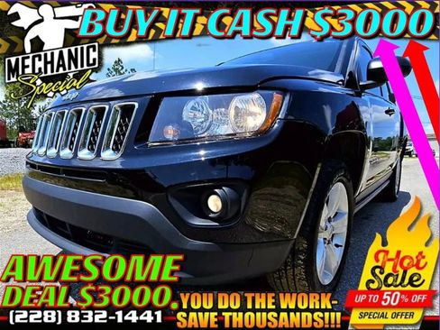 Used 2017 Jeep Compass Sport w/ Power Value Group image 1