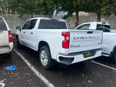 Used 2022 Chevrolet Silverado 1500 Custom w/ LPO, Dark Essentials Package image 2