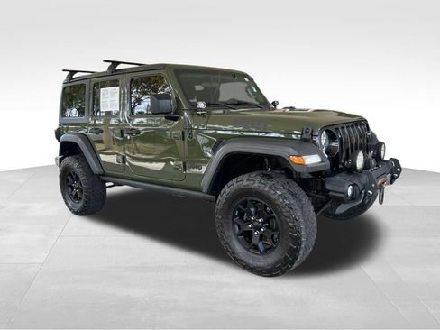 Used 2021 Jeep Wrangler Unlimited Sport image 2