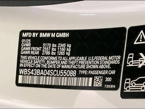 Used 2025 BMW M4 xDrive Competition AWD/4WD image 13