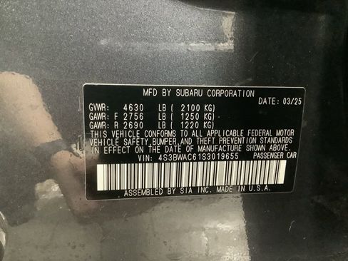 Certified 2025 Subaru Legacy Premium image 31