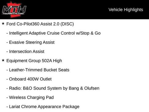 Used 2022 Ford F150 Lariat w/ Equipment Group 502A High image 5