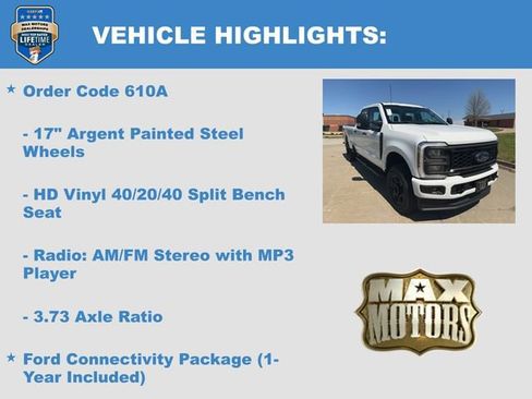 New 2026 Ford F350 XL w/ STX Appearance Package AWD/4WD image 12