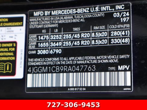 Used 2024 Mercedes-Benz EQE 350+ 4MATIC SUV image 29