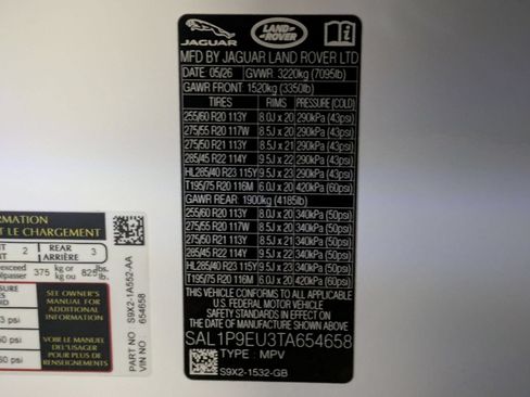 New 2026 Land Rover Range Rover Sport SE AWD/4WD image 30