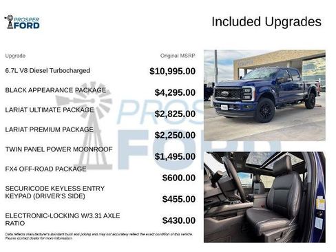 New 2026 Ford F250 Lariat w/ Black Appearance Package image 3