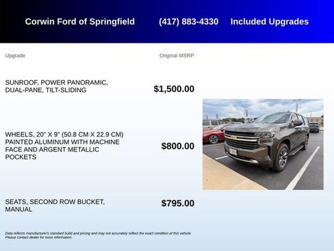 Used 2021 Chevrolet Tahoe LT AWD/4WD image 5