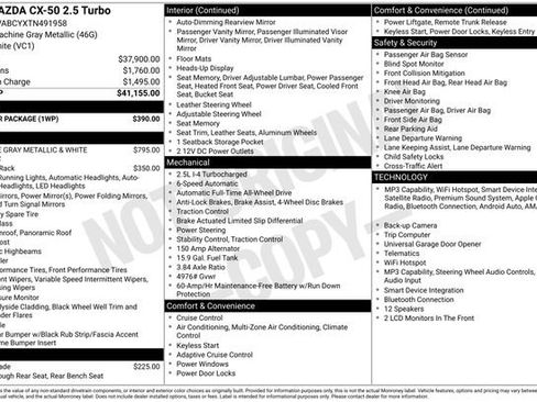 New 2026 MAZDA CX-50 AWD 2.5 S w/ Weather Package image 5