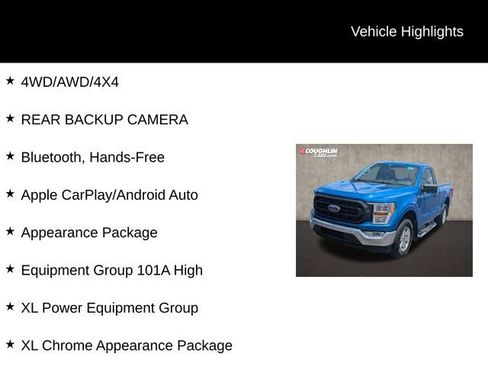 Used 2021 Ford F150 XL w/ Equipment Group 101A High AWD/4WD image 2