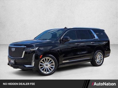 Used 2021 Cadillac Escalade Premium Luxury w/ Driver Assist Tech Package AWD/4WD image 1