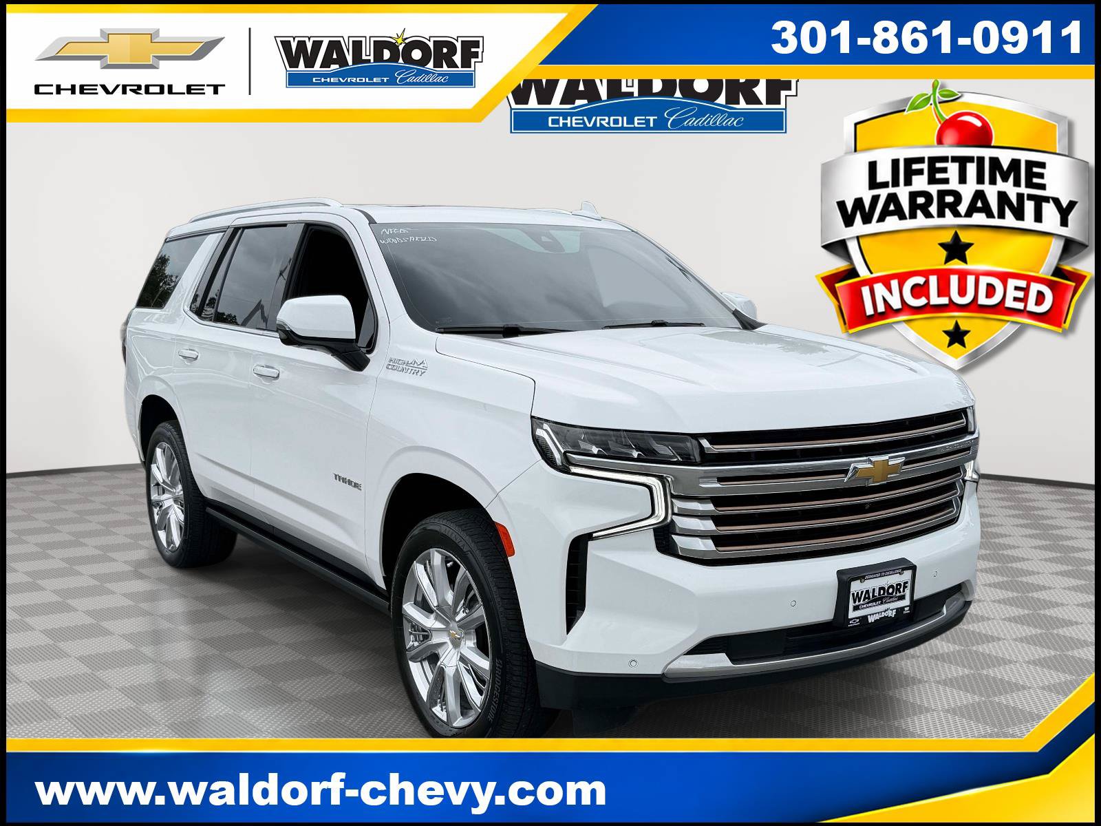Used 2022 Chevrolet Tahoe High Country AWD/4WD image 1