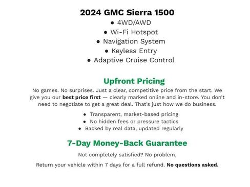 Used 2024 GMC Sierra 1500 Denali w/ Denali Reserve Package AWD/4WD image 36