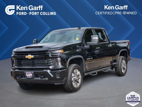 Used 2025 Chevrolet Silverado 2500 Custom w/ Custom Value Package AWD/4WD image 1