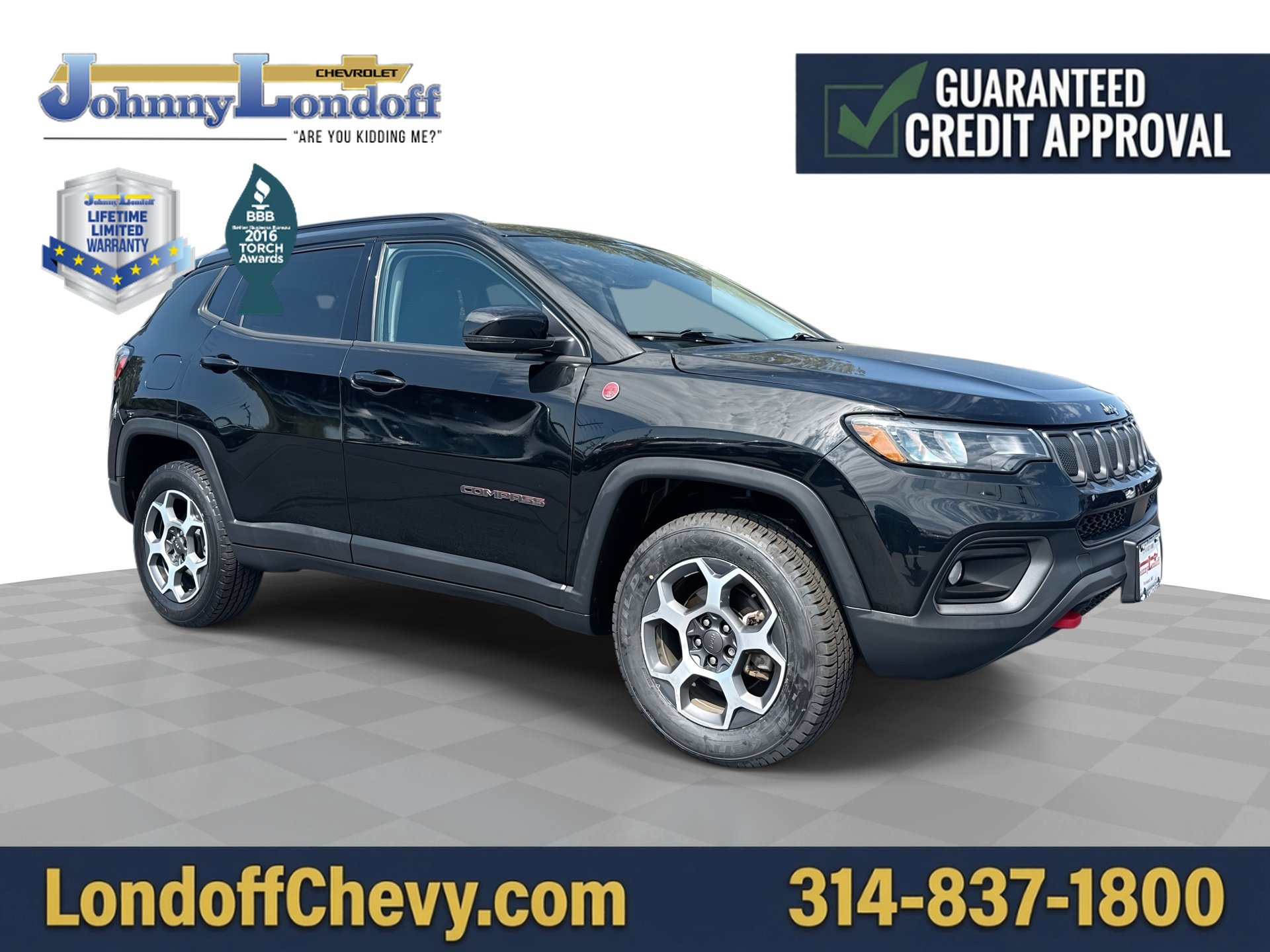 Used 2022 Jeep Compass Trailhawk AWD/4WD image 1