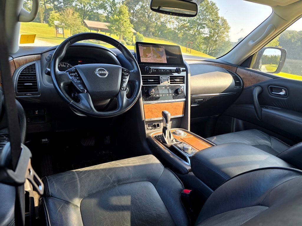 Used 2021 Nissan Armada SL w/ Captain's Chairs Package AWD/4WD image 2