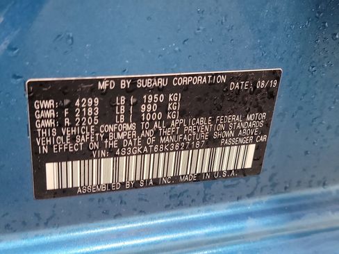 Used 2019 Subaru Impreza 2.0i Limited image 33