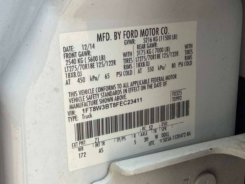 Used 2015 Ford F350 XL w/ Power Equipment Group AWD/4WD image 44
