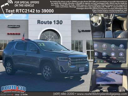 Used 2022 GMC Acadia SLT w/ LPO, Roadside Safety Package