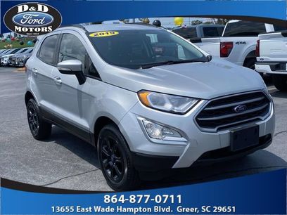 Certified 2019 Ford EcoSport SE
