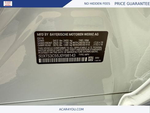 Used 2018 BMW X3 M40i AWD/4WD image 29