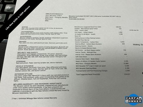 Used 2017 McLaren 570S image 2