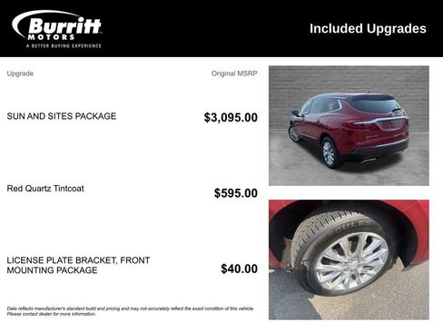 Used 2020 Buick Enclave Premium w/ Sun and Sites Package AWD/4WD image 3