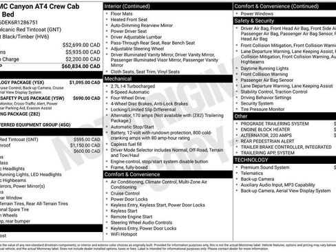 Used 2024 GMC Canyon AT4 w/ Technology Package AWD/4WD image 22
