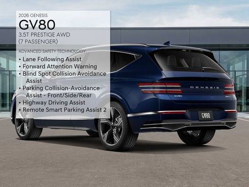 New 2026 Genesis GV80 3.5T Prestige AWD/4WD image 7