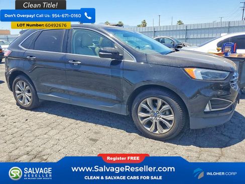 Used 2019 Ford Edge Titanium w/ Equipment Group 301A FWD image 5