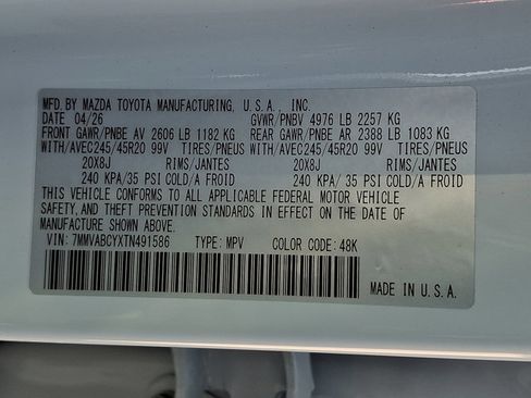 New 2026 MAZDA CX-50 AWD 2.5 S w/ Weather Package image 21