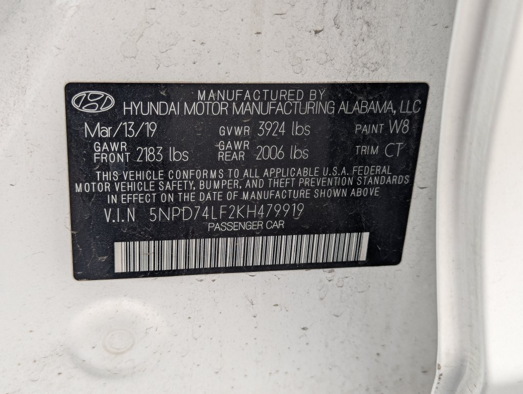 Used 2019 Hyundai Elantra SE w/ Cargo Package FWD image 32