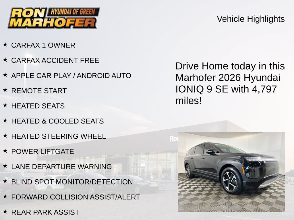 Used 2026 Hyundai Ioniq 9 SE AWD/4WD image 15