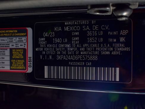 Used 2023 Kia Rio LX image 12