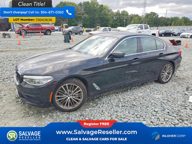 Used 2019 BMW 530e w/ Premium Package RWD image 1