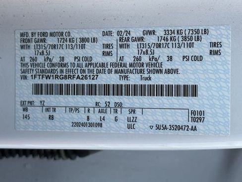 Used 2024 Ford F150 Raptor AWD/4WD image 32