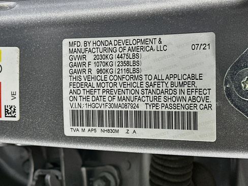 Used 2021 Honda Accord Sport image 12
