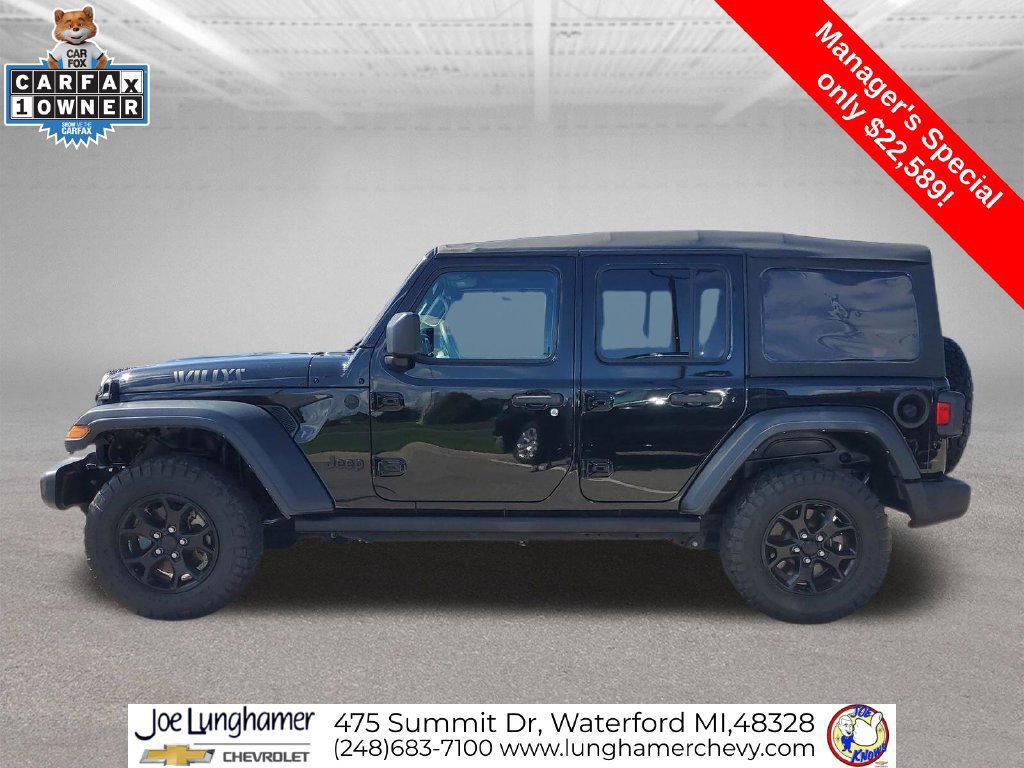Used 2022 Jeep Wrangler Unlimited Sport AWD/4WD image 6