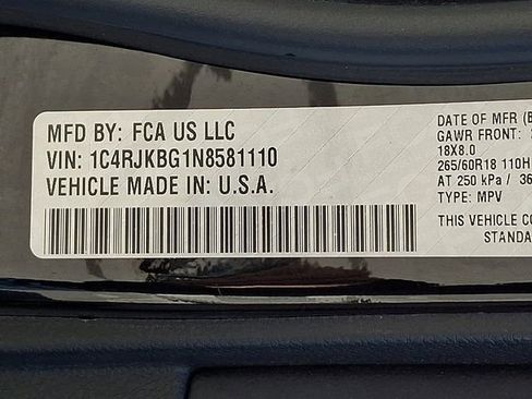 Used 2022 Jeep Grand Cherokee L Limited w/ Luxury Tech Group II AWD/4WD image 28