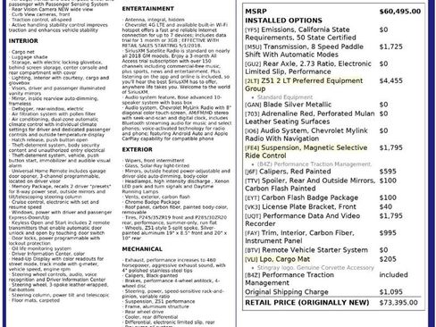 Used 2018 Chevrolet Corvette Stingray Coupe image 3