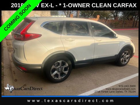 Used 2018 Honda CR-V EX-L image 1
