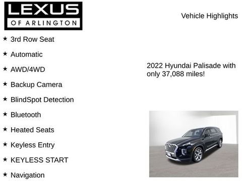 Used 2022 Hyundai Palisade SEL w/ Premium Package image 8