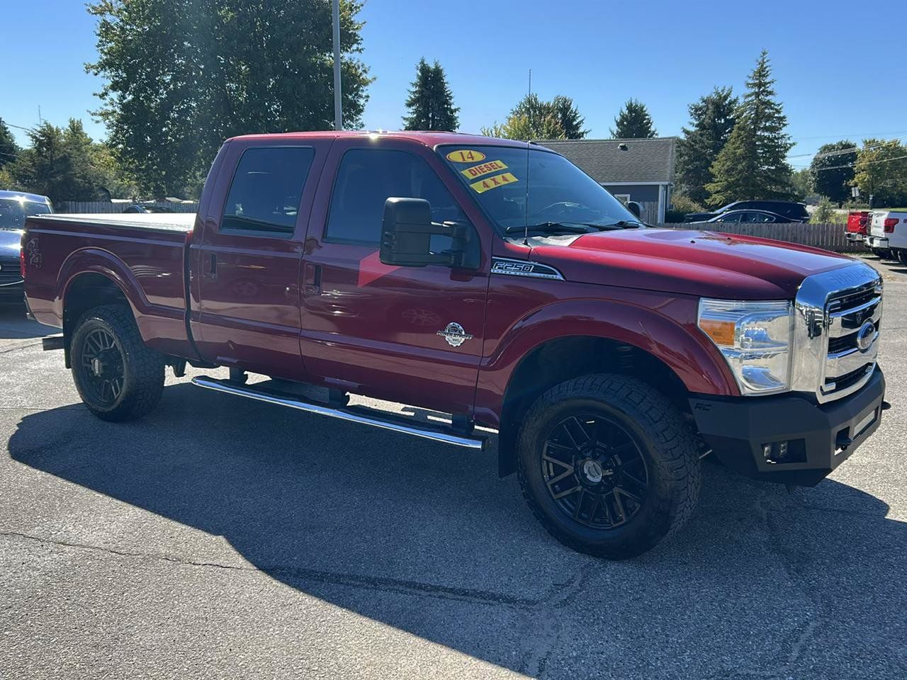 Used 2014 Ford F250 Lariat w/ Lariat Interior Package AWD/4WD image 4