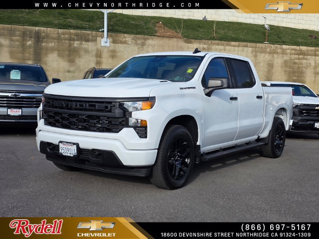 Certified 2026 Chevrolet Silverado 1500 Custom w/ LPO, Dark Essentials Package RWD image 1