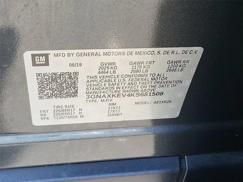 Certified 2019 Chevrolet Equinox LT FWD image 25