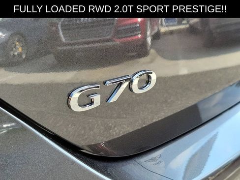 Used 2023 Genesis G70 2.0T w/ Sport Prestige Package RWD image 18