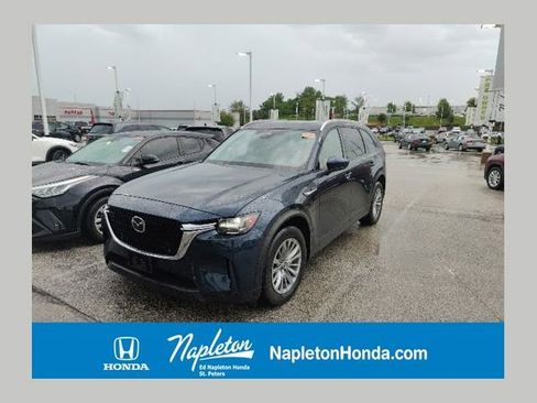 Used 2025 MAZDA CX-90 Plug-In Hybrid w/ Preferred AWD/4WD image 1