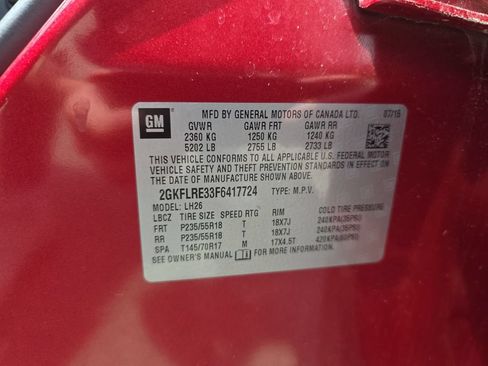 Certified 2015 GMC Terrain SLE w/ Chrome Edition FWD image 36